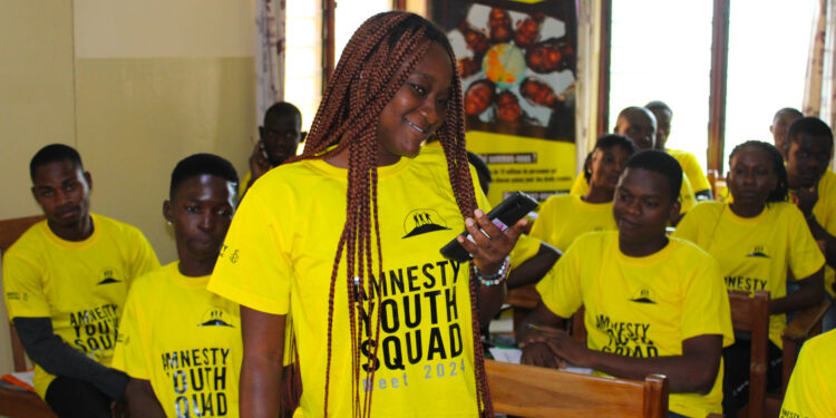 Appel à Candidatures : Former les jeunes leaders  aux droits humains : Amnesty Youth Squad 2025 lancé